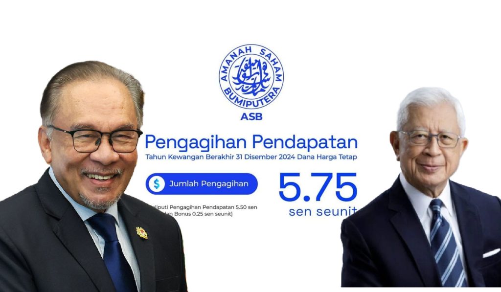 Dividen ASB 5.75 sen seunit, kembali tinggi era Anwar PM selepas suram ...