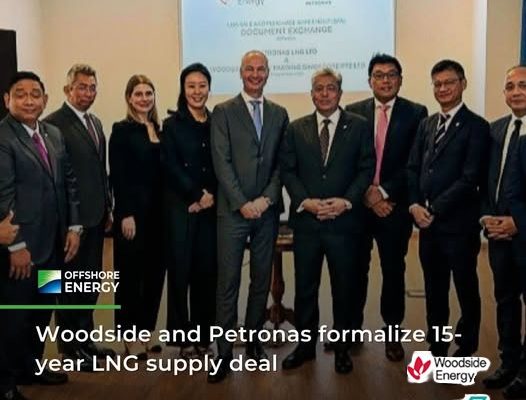 Petronas Beli Gas Asli Cecair (LNG) Dari Syarikat Tenaga Australia, Woodside Energy