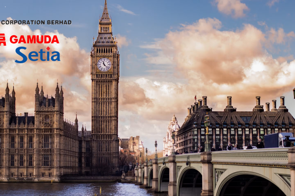 IJM Corporation, Gamuda Dan SP Setia Takluki Pembangunan Hartanah Di Kota London